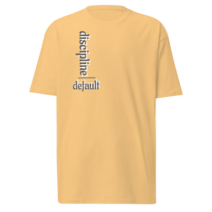 Discipline over Default Men's Premium tee