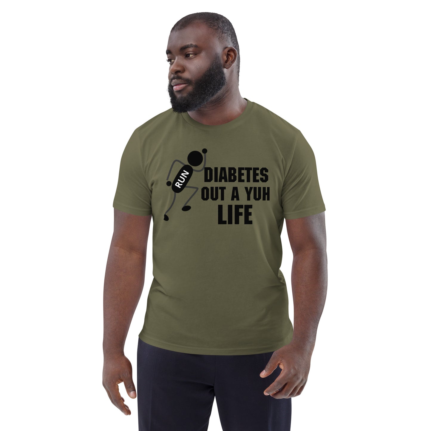 DM Unisex organic cotton t-shirt Run